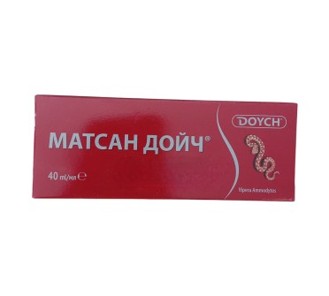 МАТСАН ДОЙЧ КРЕМ 40мл червен /със змийска отрова/